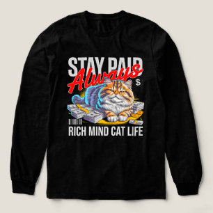Unternehmer Boss Katze Bleib Ehrgeizig Frauen Tri-Blend Shirt