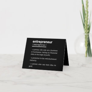 Unternehmer Definition Funny Business Owner Gesche