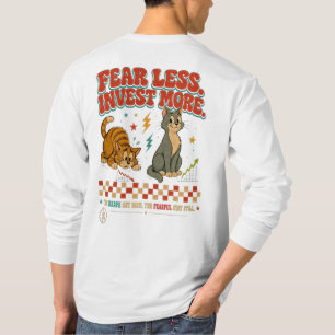 Unternehmer Furchtloser Investor Katze - Geld-Hust T-Shirt