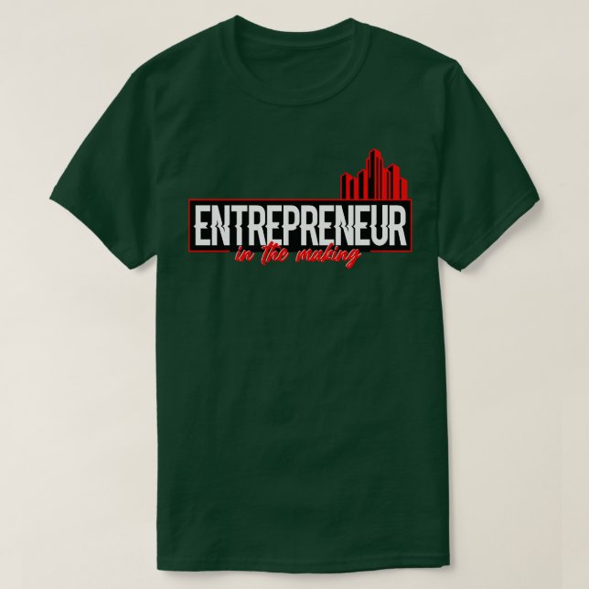 Unternehmer im Unternehmen T-Shirt (Design vorne)