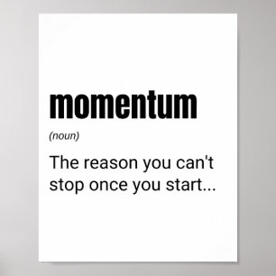 Unternehmer und Führungskräfte - Momentum Definiti Poster
