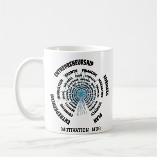 Unternehmermotivation Kaffeetasse