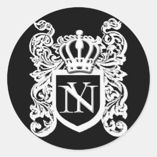 unterNYable-Wappen-Aufkleber Runder Aufkleber