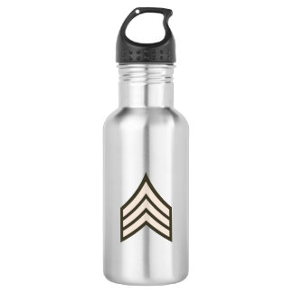 Unteroffizier Rang Edelstahlflasche