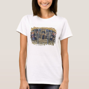 Unterricht St Thomas Thomas von Aquin (Öl auf T-Shirt