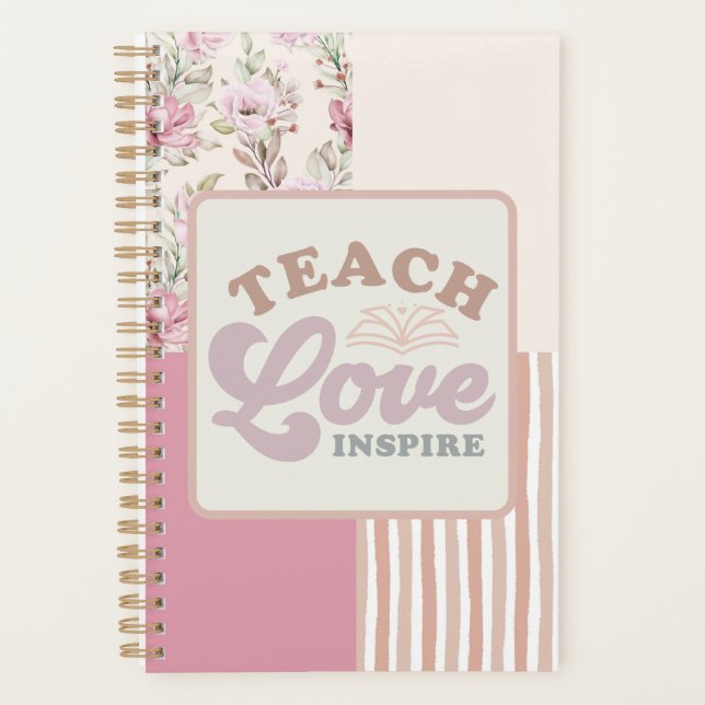 Unterrichten der Liebe Inspiriert Planer (Vorderseite)