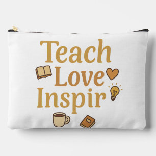 Unterrichten der Liebe Inspiriert Zubehörtasche
