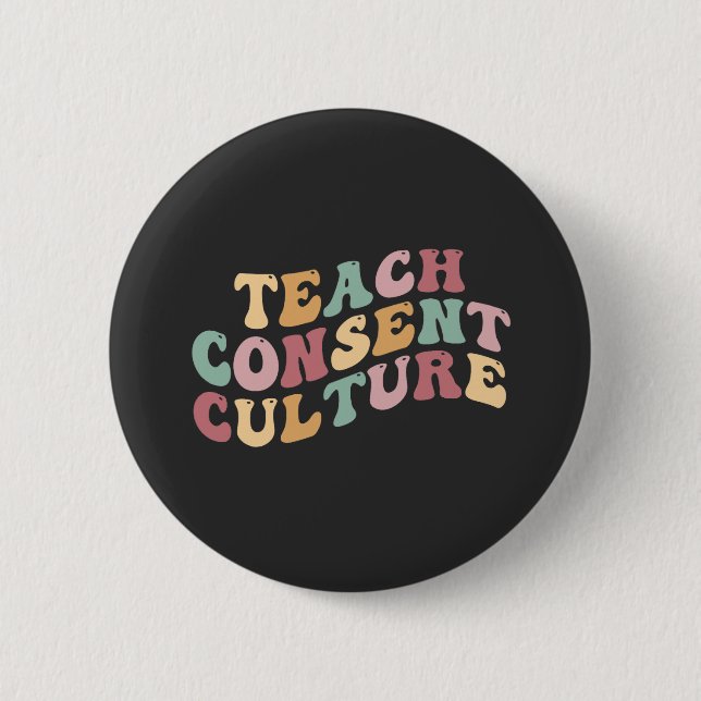 Unterrichten einer Kultur Button (Vorderseite)