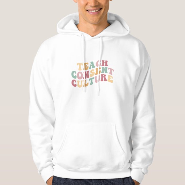 Unterrichten einer Kultur Hoodie (Vorderseite)