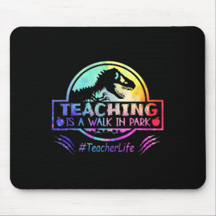 Unterrichten ist ein Spaziergang im Park Lehrer Le Mousepad