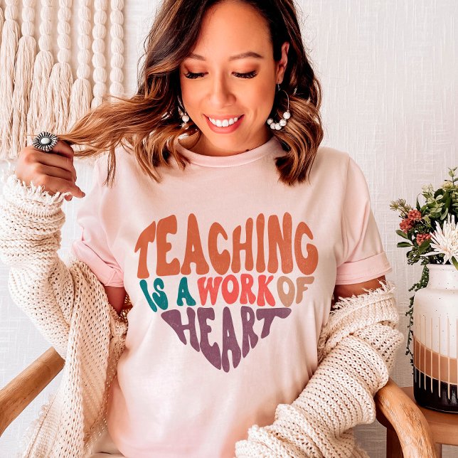 Unterrichten ist ein Werk des Herzlehrers T-Shirt (Von Creator hochgeladen)