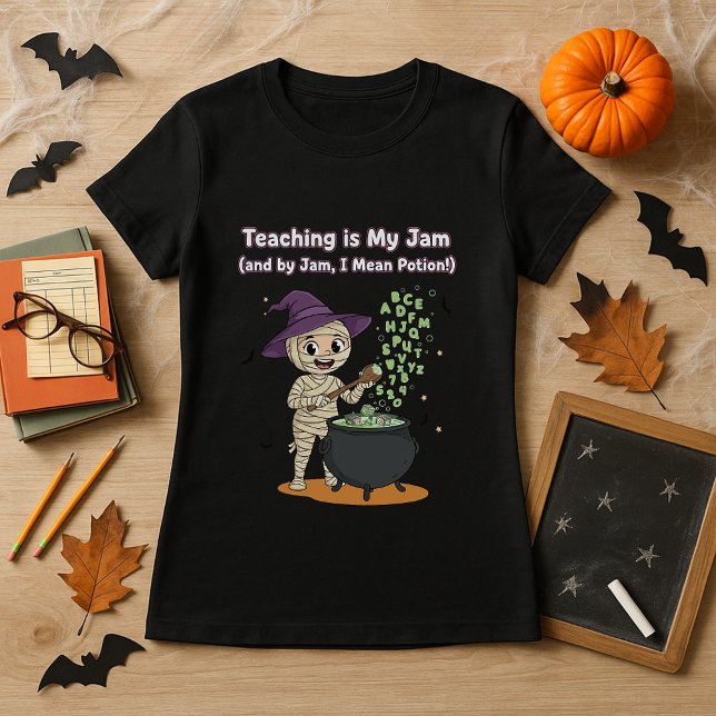 Unterrichten ist mein Niedliches Halloween-Geschen T-Shirt (Von Creator hochgeladen)