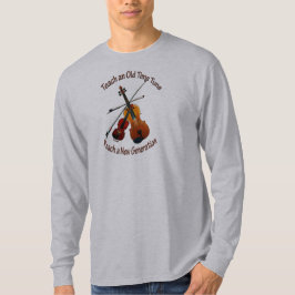Unterrichten Sie alte Zeit-Melodien-T-Shirts T-Shirt