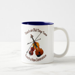 Unterrichten Sie alte Zeit-Tassen Zweifarbige Tasse