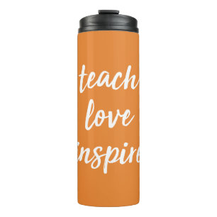 Unterrichten Sie Liebe inspirieren Inspirational Thermosbecher