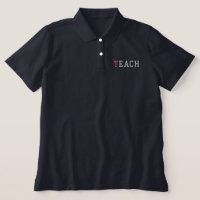 Unterrichten von Shirt mit individueller Stickerei