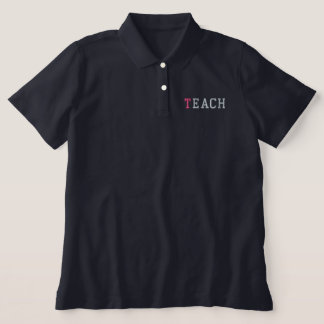 Unterrichten von Shirt mit individueller Stickerei
