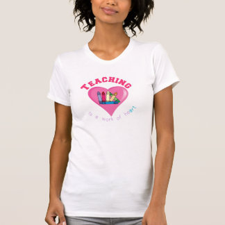 Unterrichten von T - Shirt im Herzen