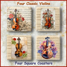 UNTERSATZ-SET (4) - Klassisches Violinquartett
