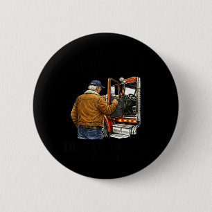 Unterschätze einen alten Mann nicht, der Lastwagen Button