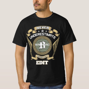 Unterschätze nie die Macht eines BERNADINO T-Shirt