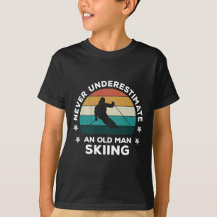 Unterschätze nie einen alten Mann, der Spaß beim S T-Shirt