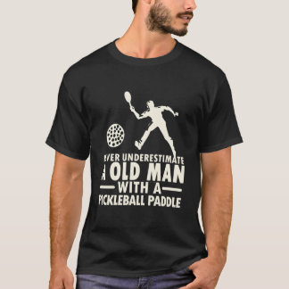 Unterschätze niemals Alte mit Gurke T-Shirt