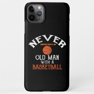 Unterschätze niemals einen alten Mann mit einem Ba iPhone 11Pro Max Hülle