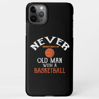 Unterschätze niemals einen alten Mann mit einem Ba iPhone 11Pro Max Hülle