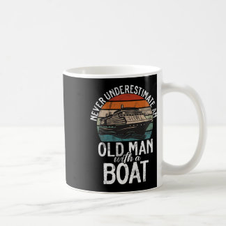 Unterschätze niemals einen alten Mann mit einem Bo Kaffeetasse