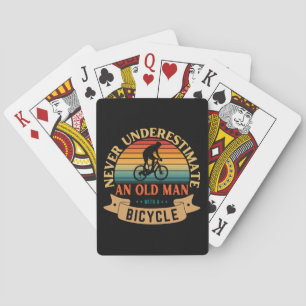 Unterschätze niemals einen alten Mann mit einem Spielkarten