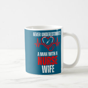 Unterschätze niemals einen männlichen Krankenpfleg Kaffeetasse