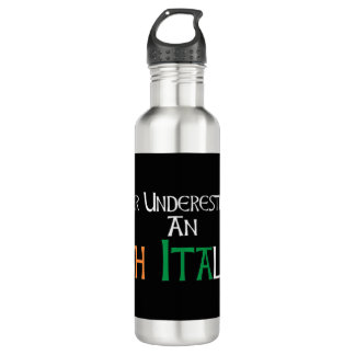 Unterschätzen Sie nie ein irisches, stolzes Herita Edelstahlflasche