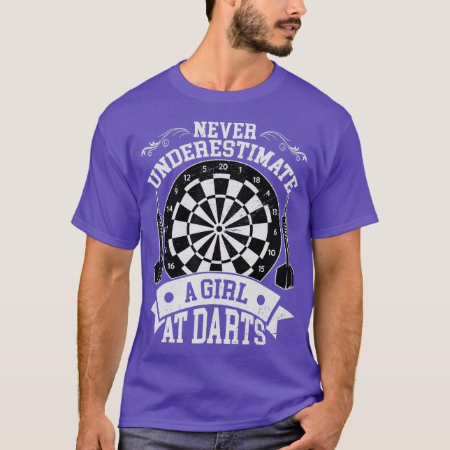 Unterschätzen Sie nie ein Mädchen für Frauen T-Shirt (Vorderseite)