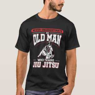 Unterschätzen Sie nie einen alten Mann, der Jiu Ji T-Shirt