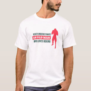 Unterschätzen Sie nie einen alten Mann, der Lieben T-Shirt