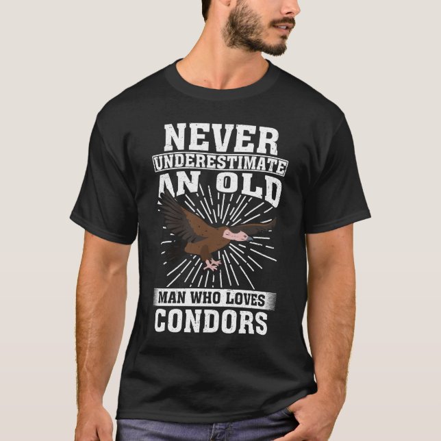 Unterschätzen Sie nie einen alten Mann, der von Li T-Shirt (Vorderseite)
