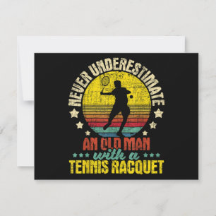 Unterschätzen Sie nie einen alten Mann - Tennisspi