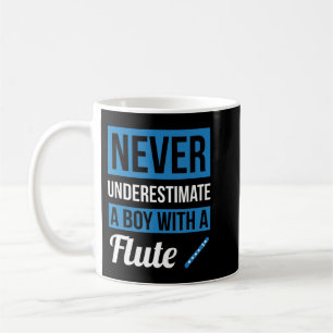 Unterschätzen Sie nie einen Jungen mit einem Shir Kaffeetasse