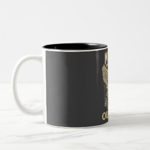 Unterschätzen Sie niemals den Power der Gesetzlosi Zweifarbige Tasse