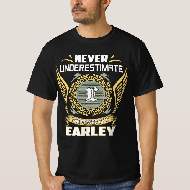 Unterschätzen Sie niemals den Power eines Erdballs T-Shirt (Vorderseite)