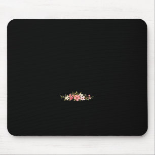 Unterschätzen Sie niemals die alte Dame, die Hocke Mousepad
