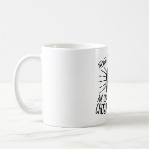 Unterschätzen Sie niemals die Ballett-Ballette ei Kaffeetasse