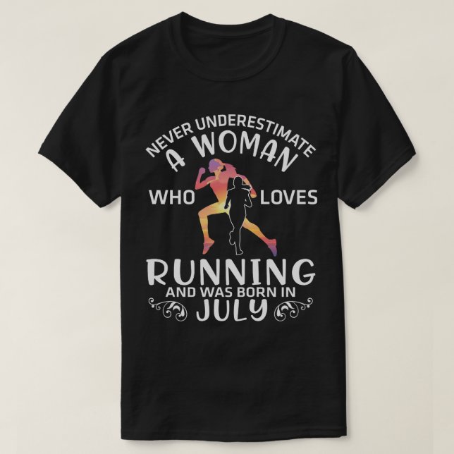Unterschätzen Sie niemals eine Frau, die Lieben la T-Shirt (Design vorne)