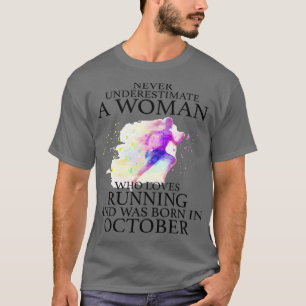 Unterschätzen Sie niemals eine Frau, die Lieben la T-Shirt