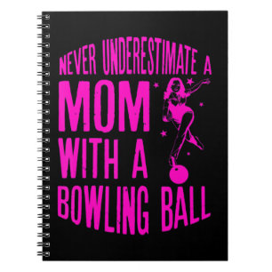 Unterschätzen Sie niemals eine Mama mit einem Moto Notizblock