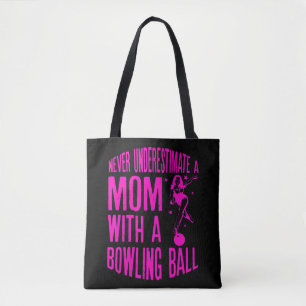 Unterschätzen Sie niemals eine Mama mit einem Moto Tasche