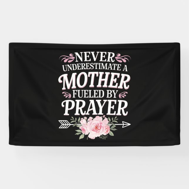 Unterschätzen Sie niemals eine Mutter, die durch G Banner (Horizontal)