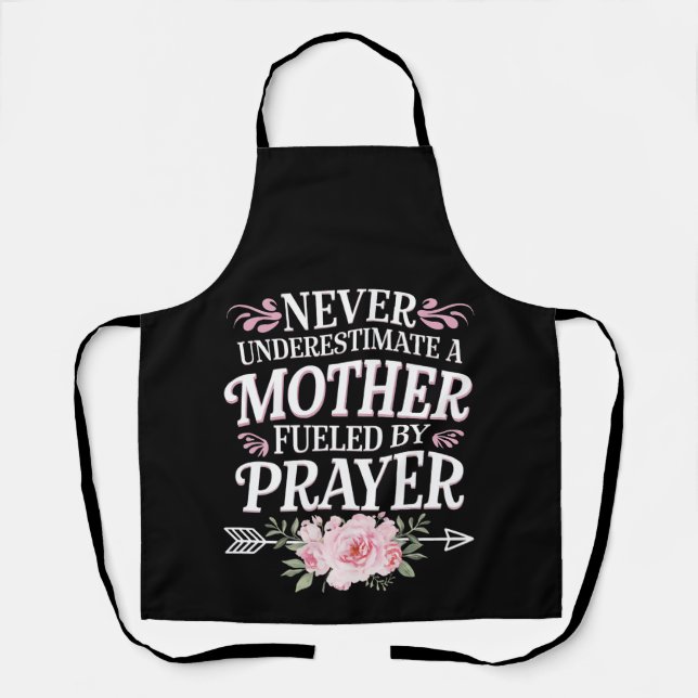 Unterschätzen Sie niemals eine Mutter, die durch G Schürze (Vorderseite)