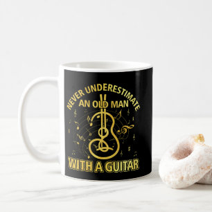 Unterschätzen Sie niemals einen alten Mann als Git Kaffeetasse